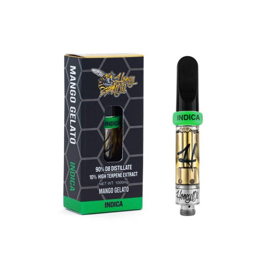 1000mg Mango Gelato D8 Vape Cartridge – Indica