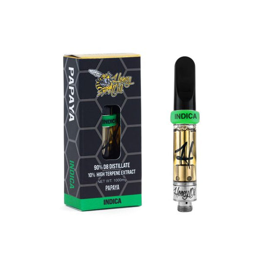 1000mg Papaya D8 Vape Cartridge – Indica